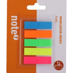 Hot Note! Sinalizador Aderente 5*20 Folhas 45*12Mm 20 Unidades
