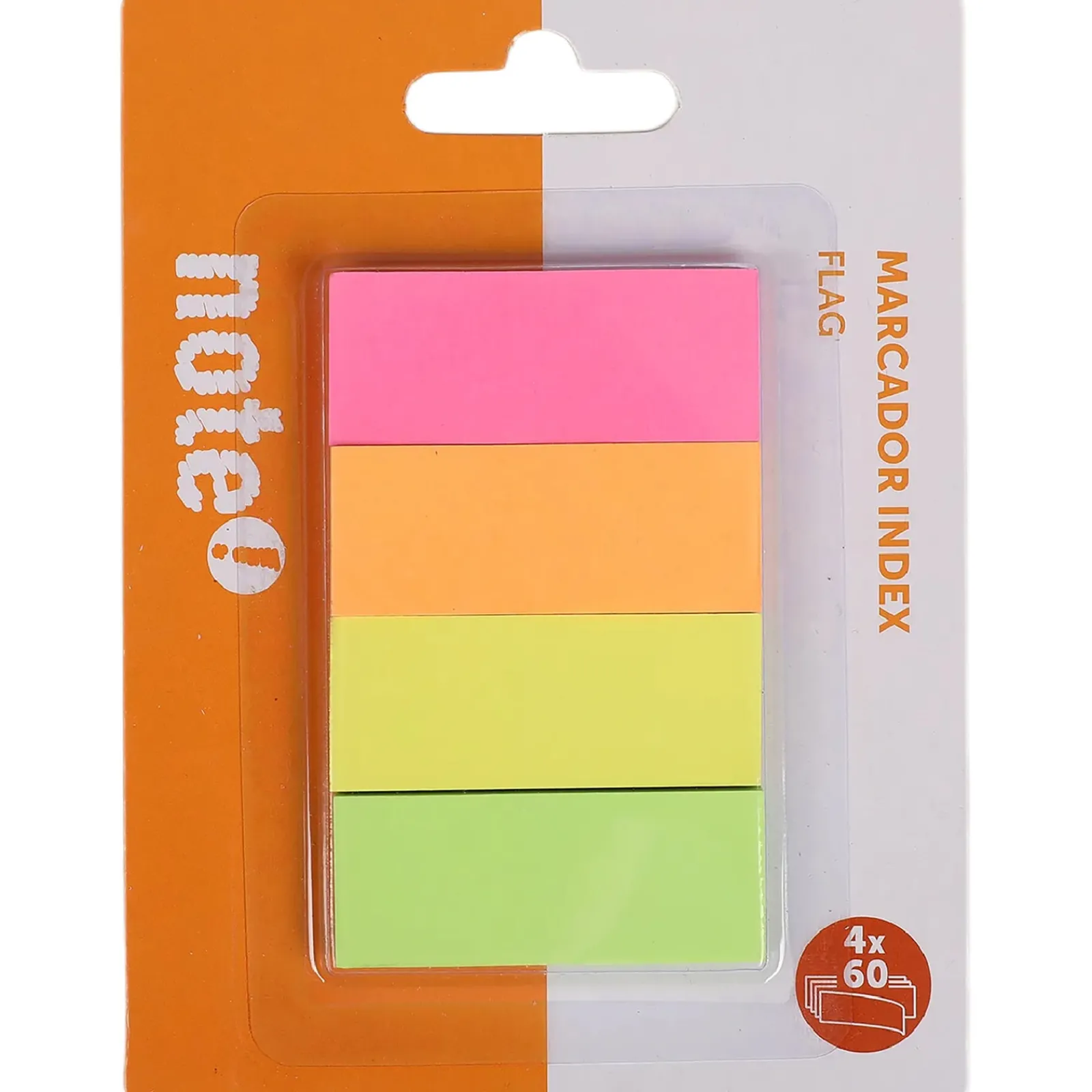 New Note! Sinalizador Index 20*50Mm 4X60 Unidades