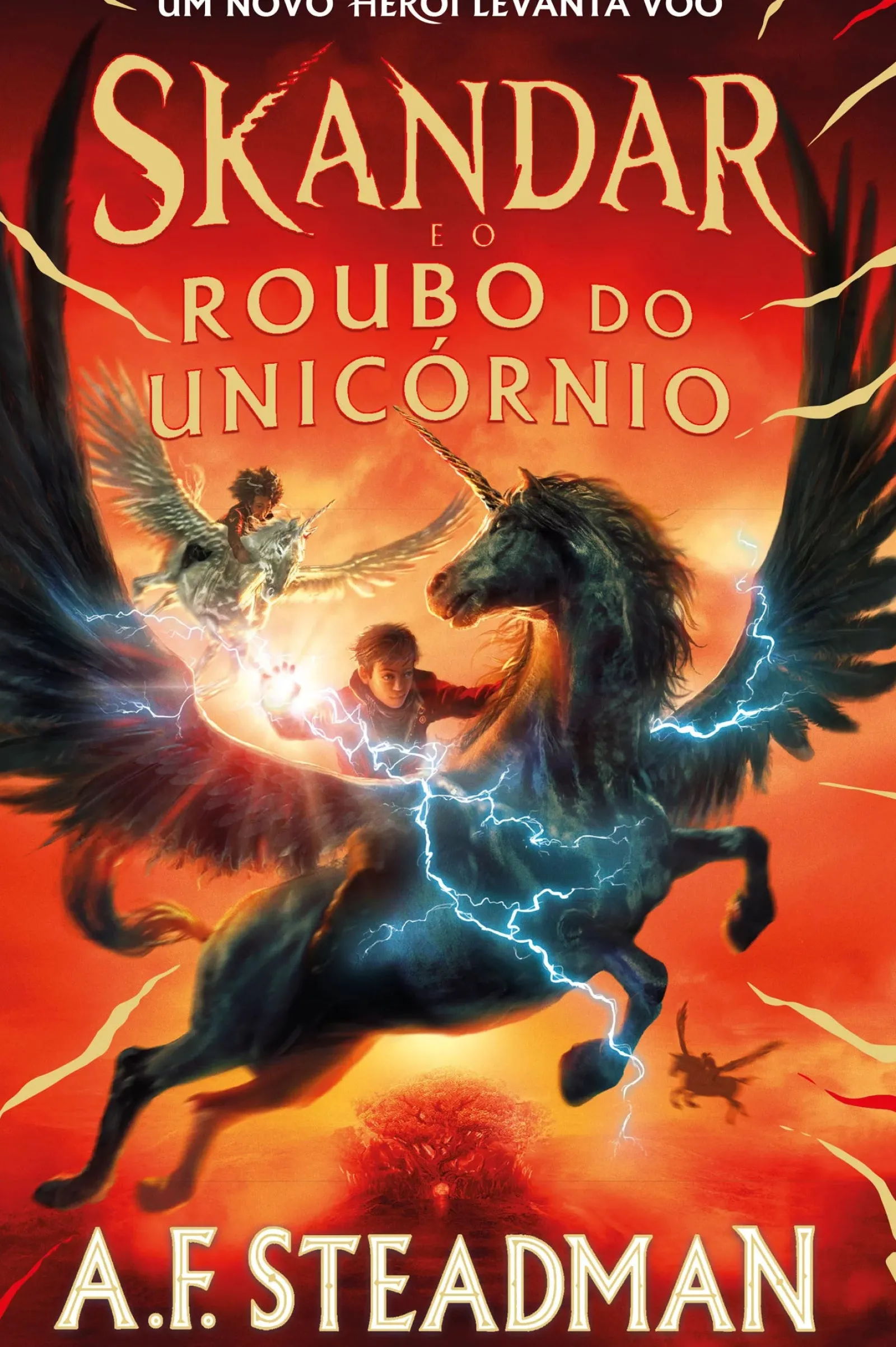 Nuvem De Tinta Skandar e o Roubo do Unicórnio de A.F. Steadman