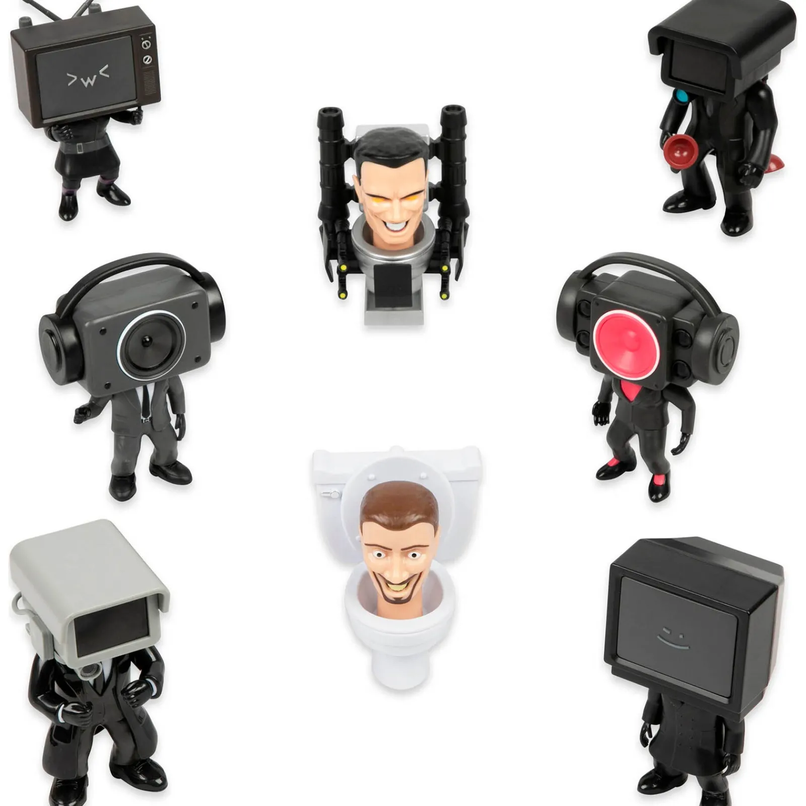 Discount Concentra Skibidi Toilet - Mini Figuras
