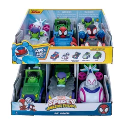 Spidey Snf - Mini Vehiculos Lanza Discos Asst