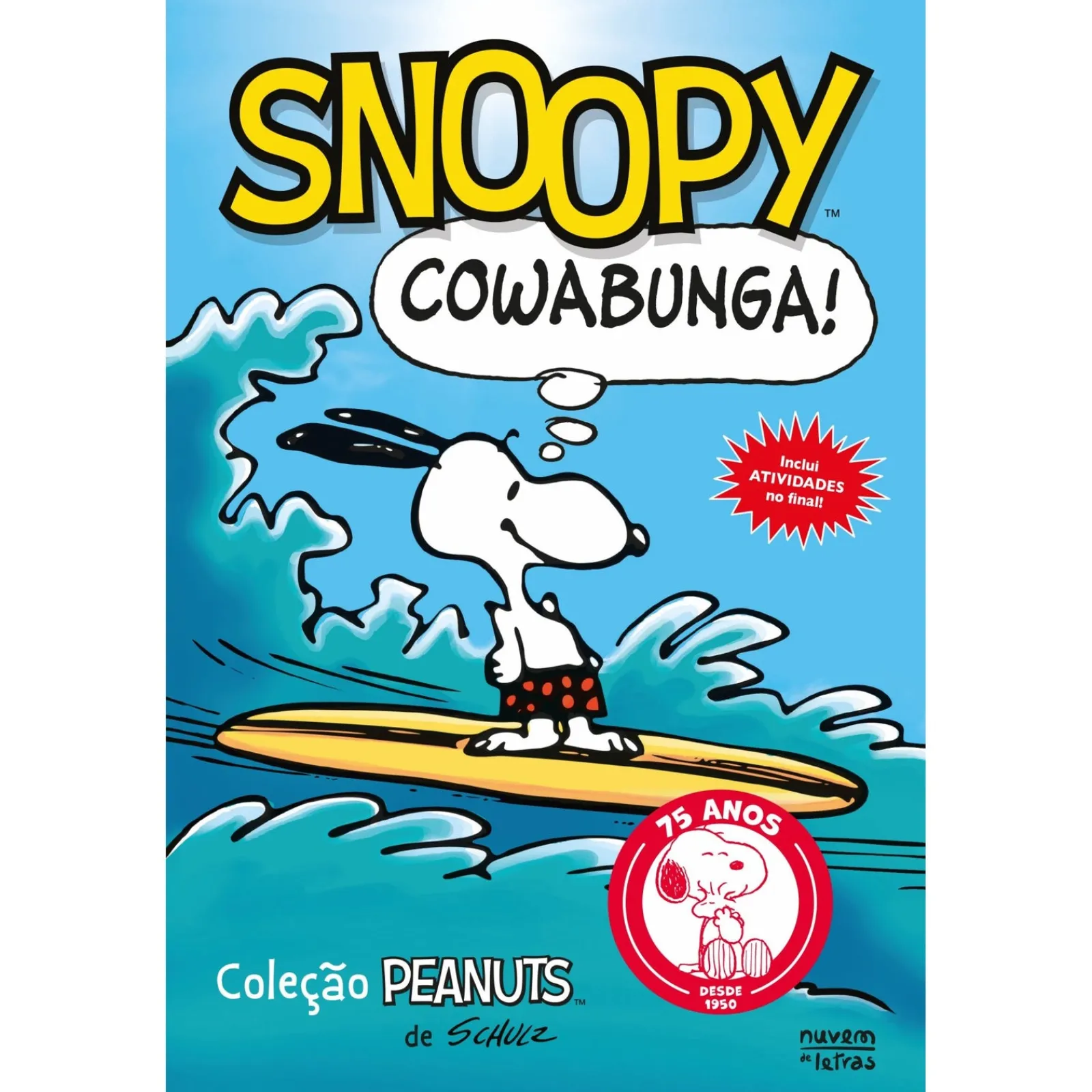 Clearance Nuvem De Letras Snoopy: Cowabunga! de Charles M. Schulz