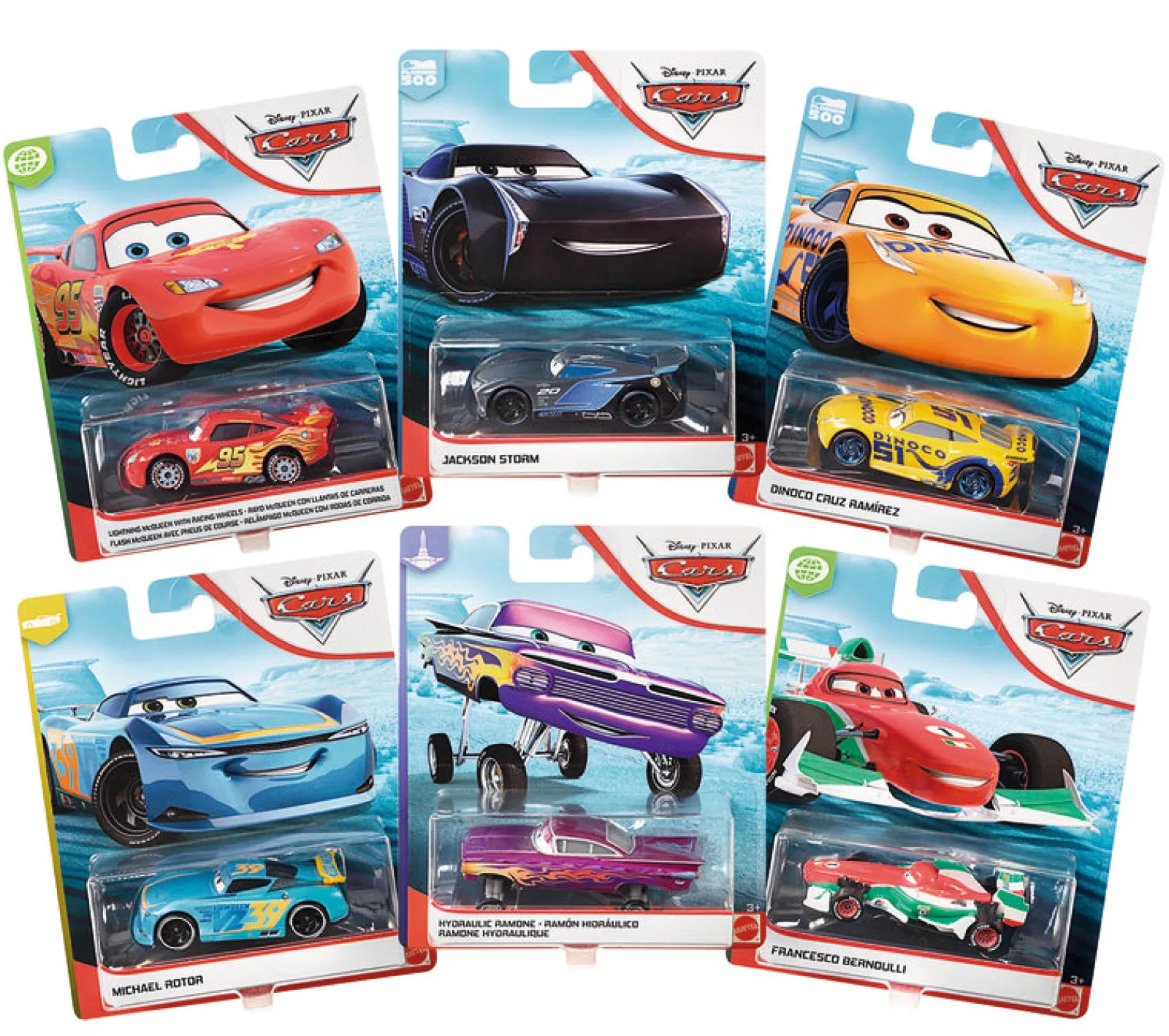 Disney-Cars Sortido De Veículos Cars 3