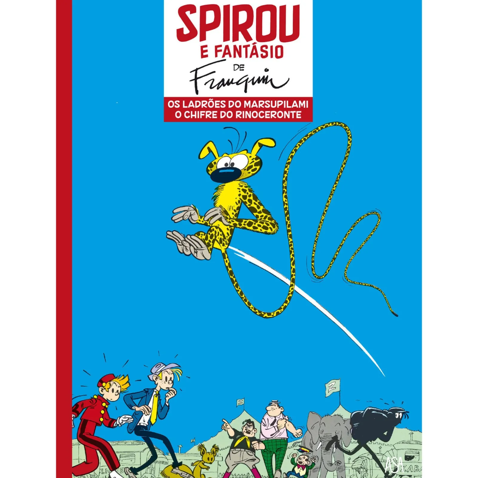 Asa Spirou Nº 2 - os Ladrões do Marsupilami e o Chifre do Rinoceronte de André Franquin