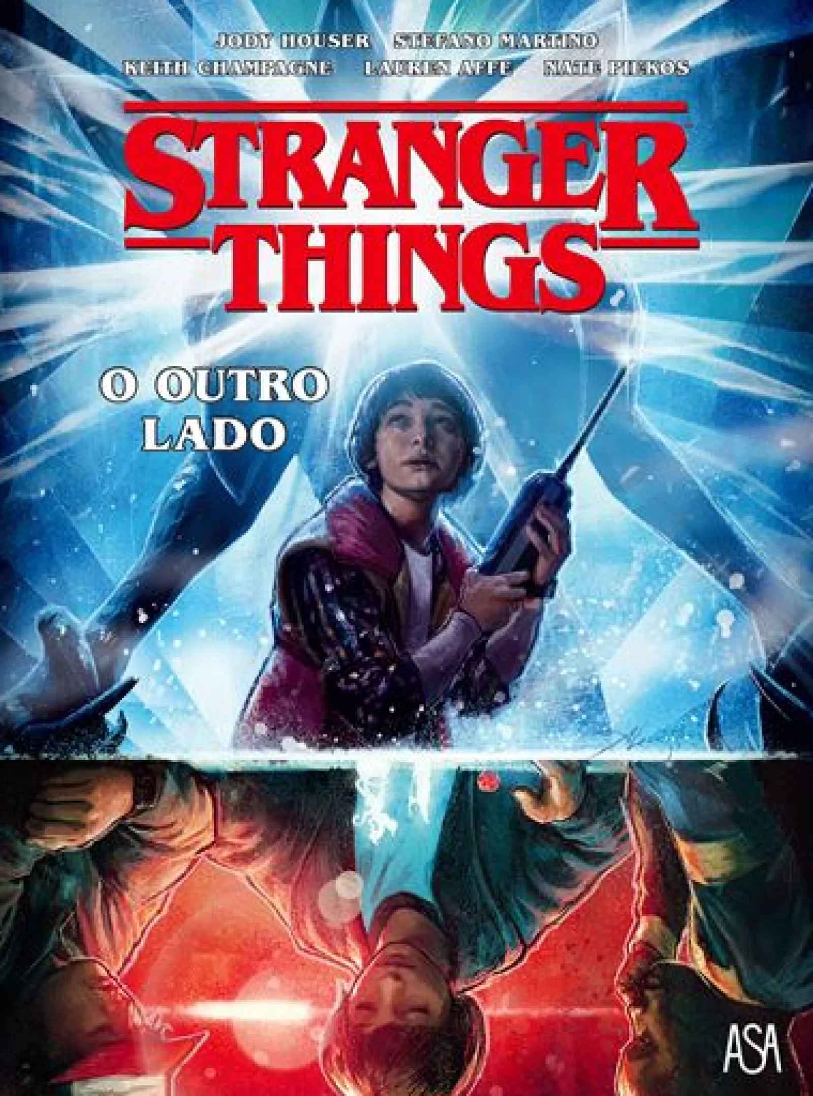 Edições Asa Stranger Things - o Outro Lado de Stefano Martino e Jody Houser