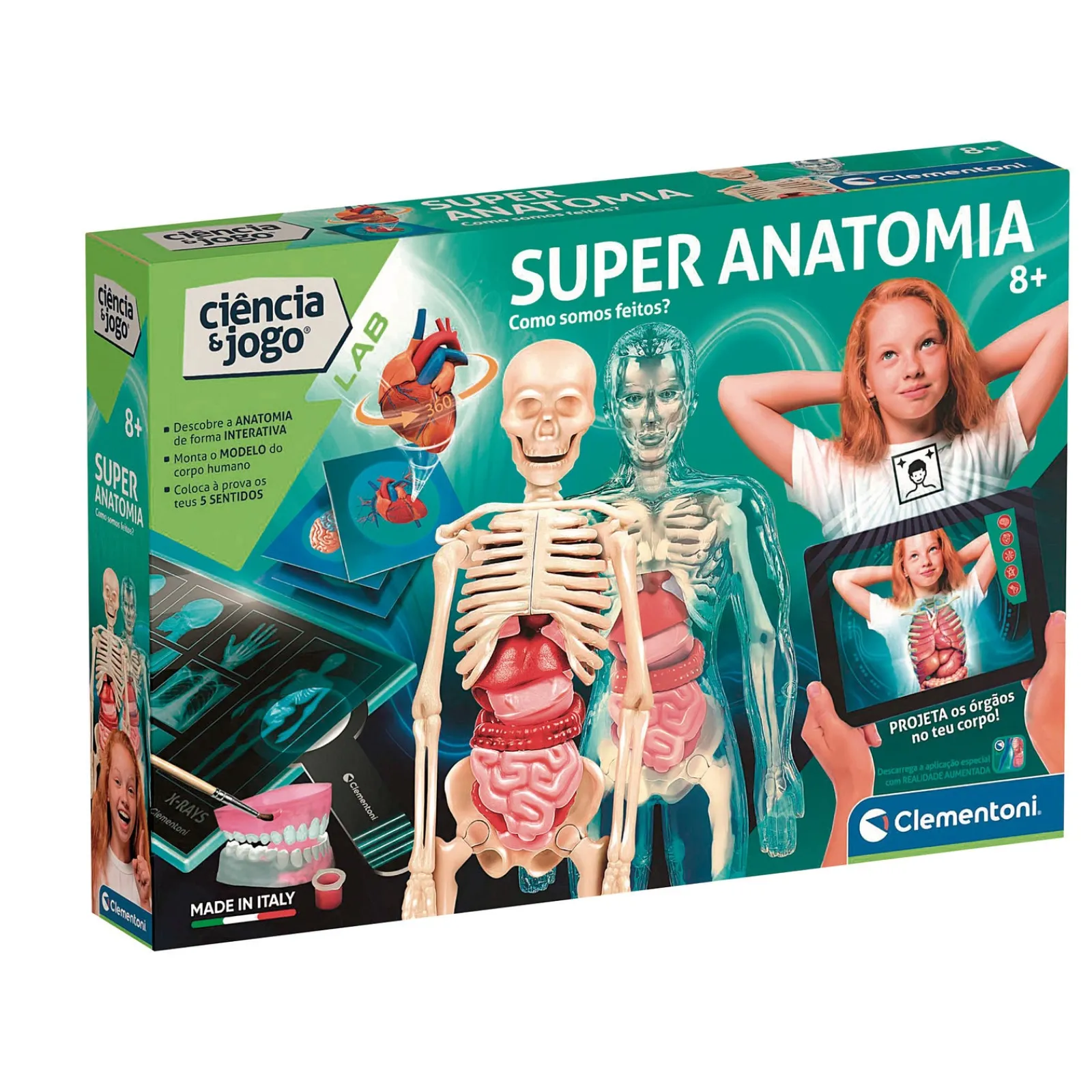Ciência & Jogo Super Anatomia Clementoni