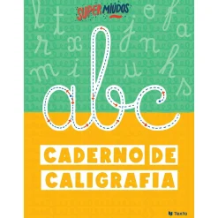 Outlet Texto Editora Supermiúdos Caderno de Caligrafia