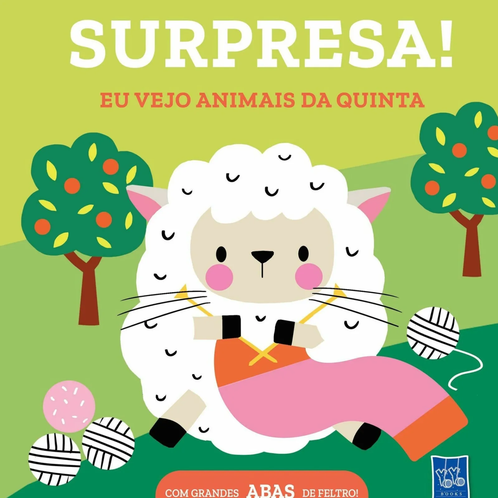 Yoyo Surpresa! Eu Vejo Animais da Quinta de BOOKS