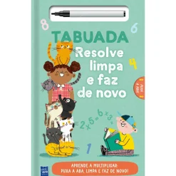 Yoyo Books Tabuada - Resolve, Limpa e Faz de Novo