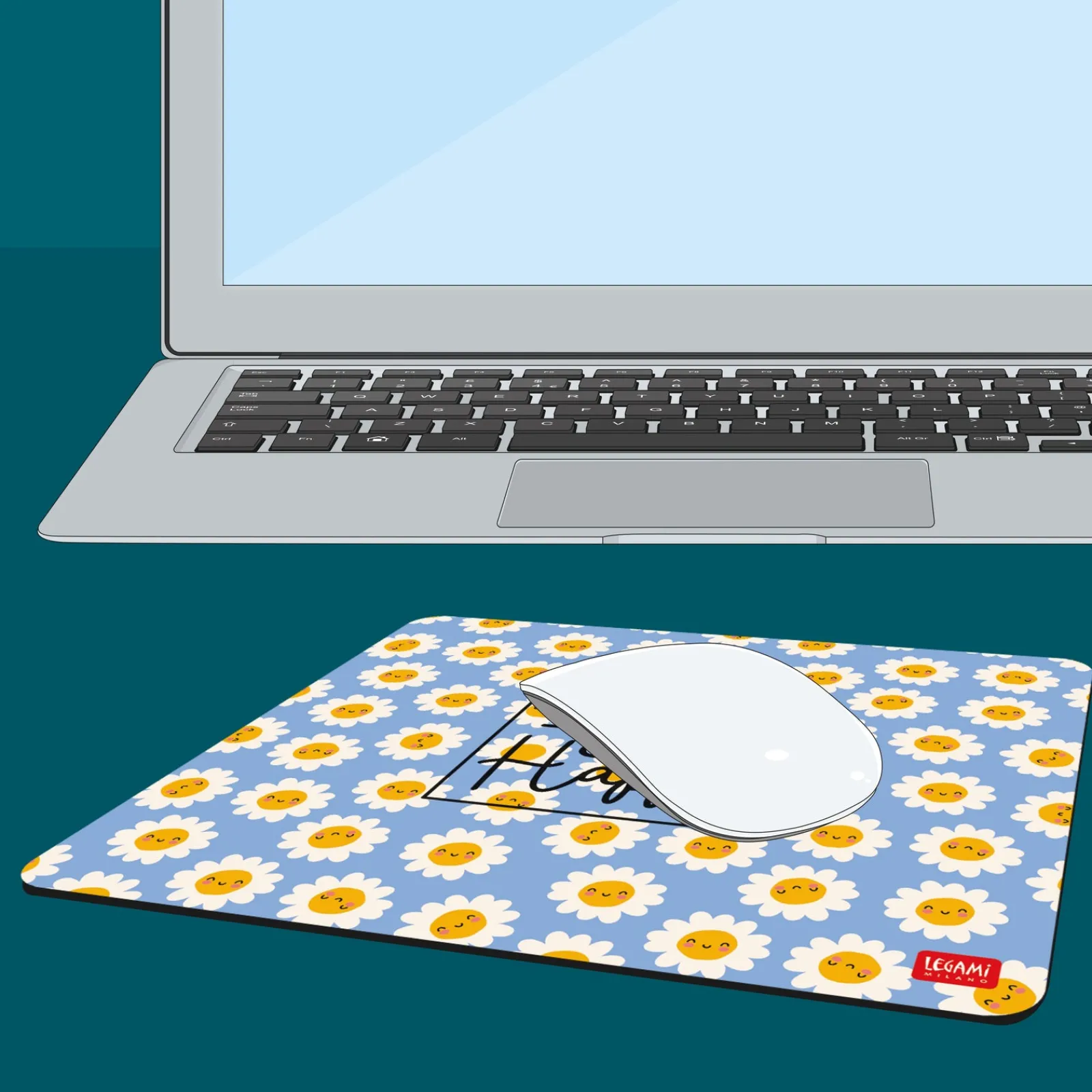 Hot Legami Tapete Rato - Margarida