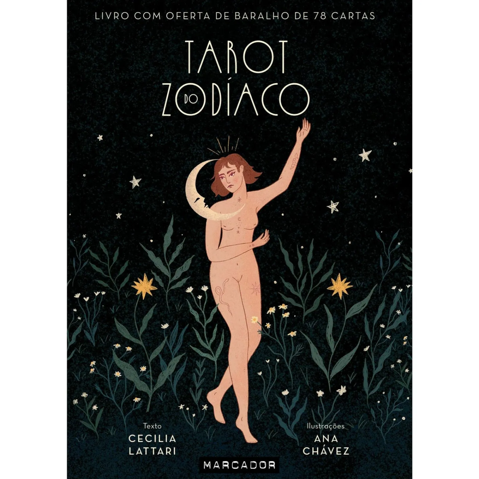 Marcador Tarot do Zodíaco de Cecilia Lattari e Ana Chávez