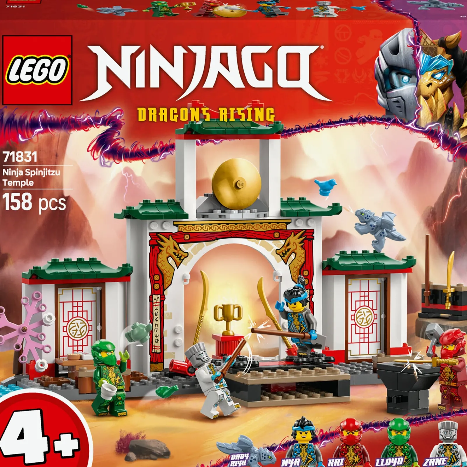 Hot Lego-Ninjago Templo De Spinjitzu Dos Ninja Lego