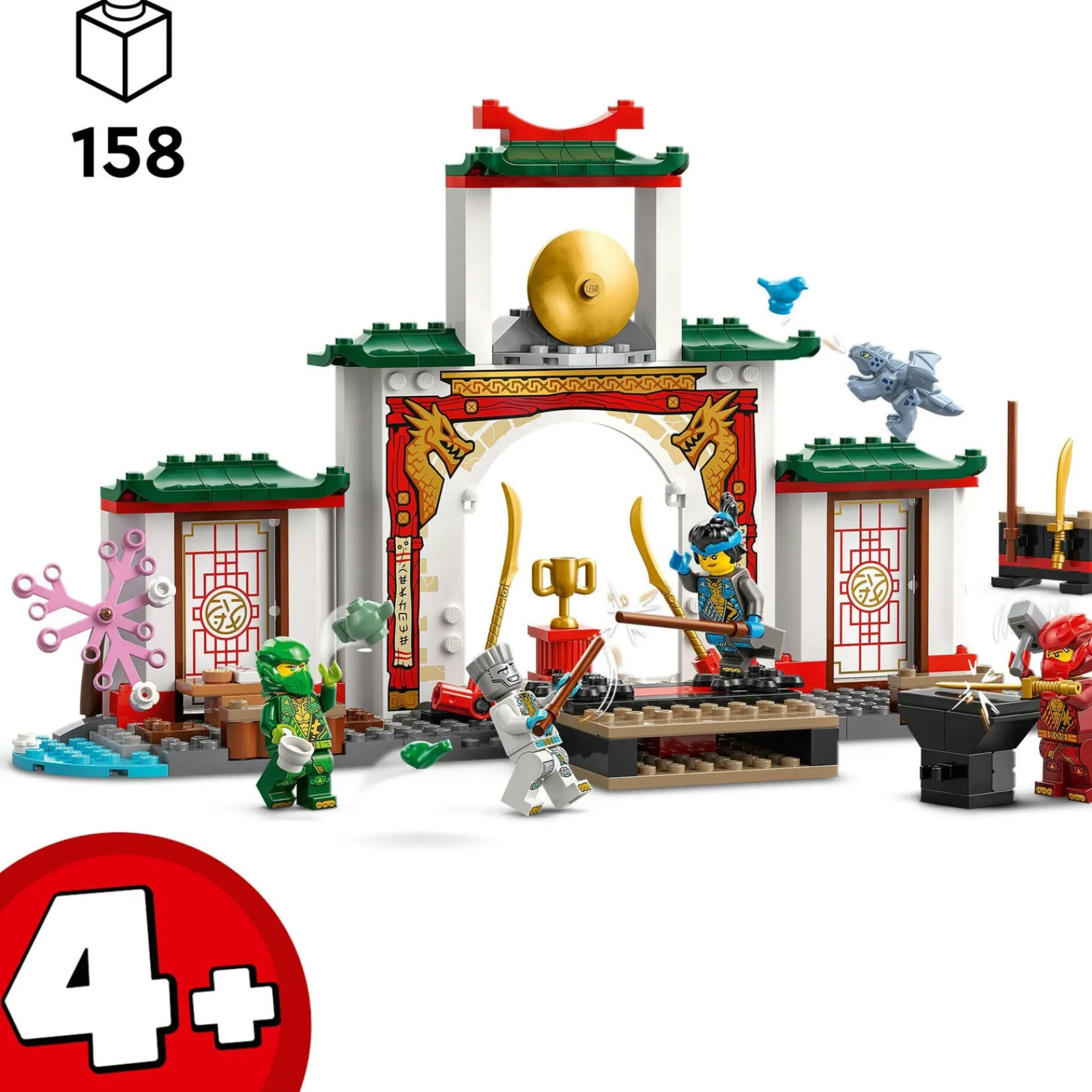 Hot Lego-Ninjago Templo De Spinjitzu Dos Ninja Lego