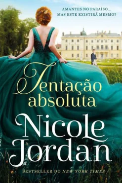 Marcador Tentação Absoluta de Nicole Jordan - Série Paraíso - Livro 1