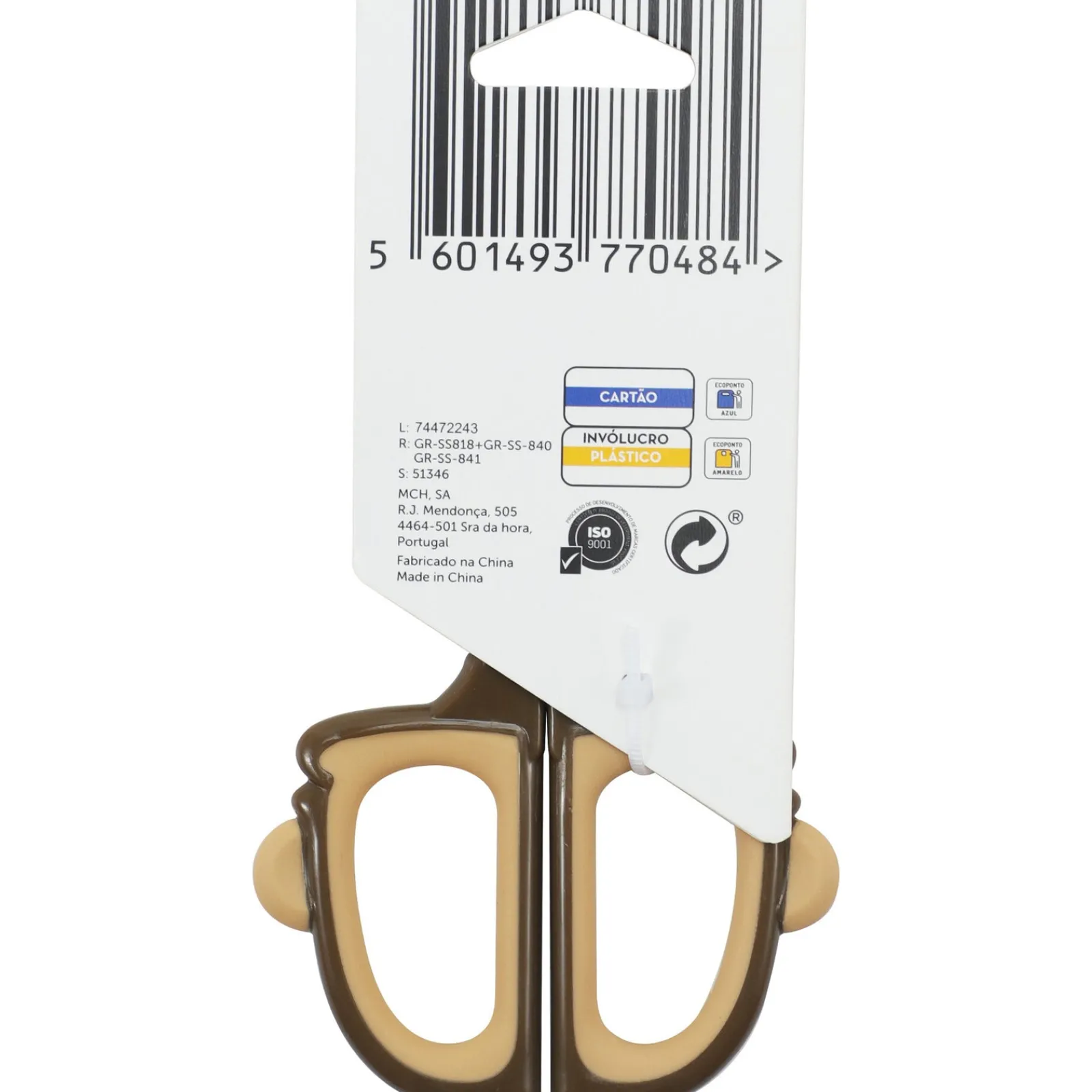 Note! Tesoura Fun Animais