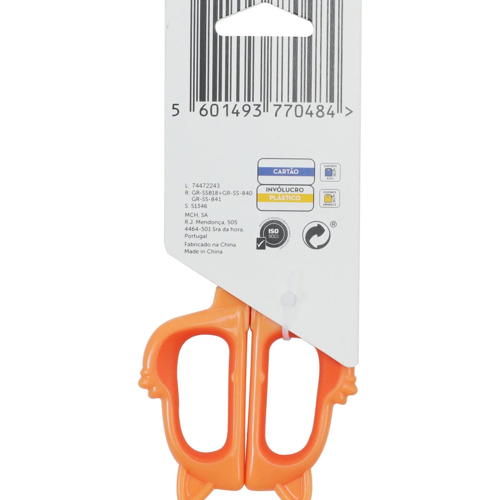 Note! Tesoura Fun Animais