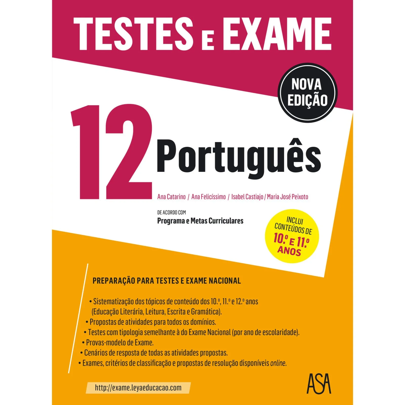 Hot Asa Testes e Exame Português 12.º Ano