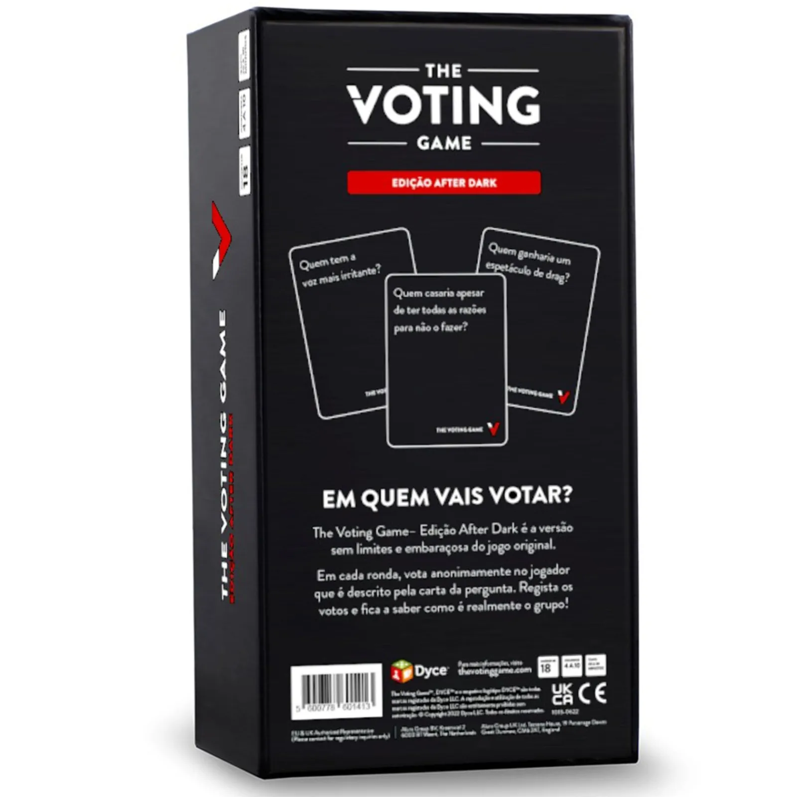 Creative Toys The Voting Game - Edição Adulto (Versão Português)