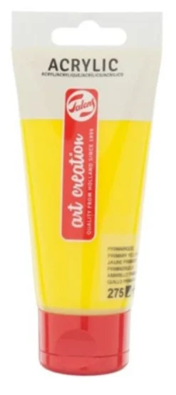 Talens Tinta Acrílica 200ml Amarelo Primário