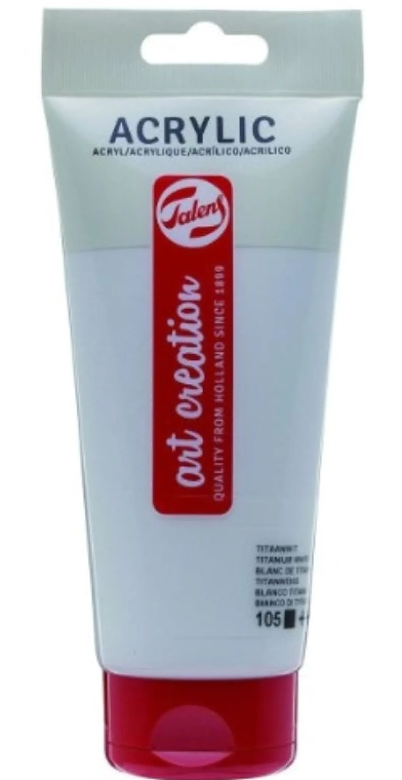 Talens Tinta Acrílica 200ml Branco Titânio