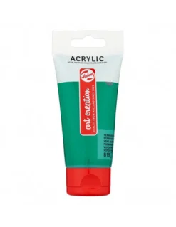 Talens Tinta Acrílica 75ml Verde Permanente Escuro Art Creation