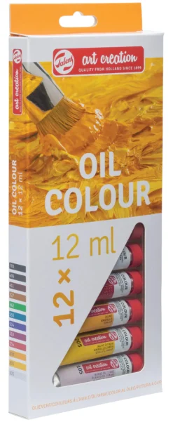 Online Talens Tinta de Óleo 12ml 12 unidades