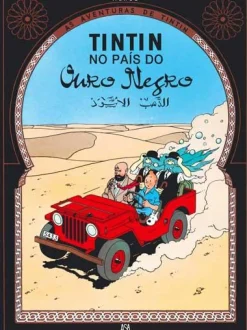 Asa Tintin no País do Ouro Negro de Hergé