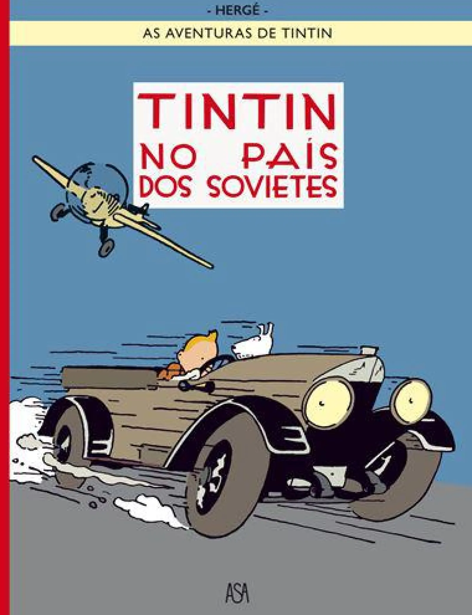Online Asa Tintin no País dos Sovietes de Hergé