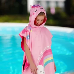 Online Legami Toalha Para Crianças - Unicórnio Rosa