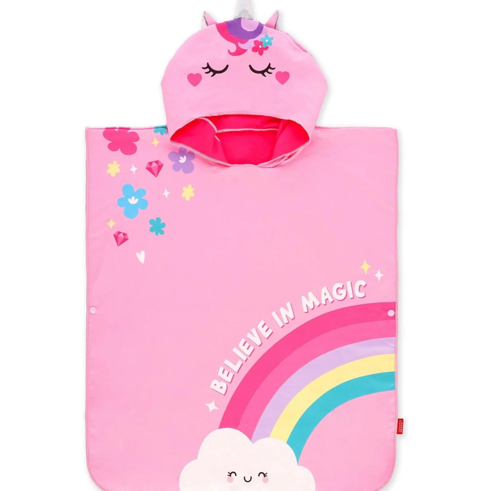 Online Legami Toalha Para Crianças - Unicórnio Rosa