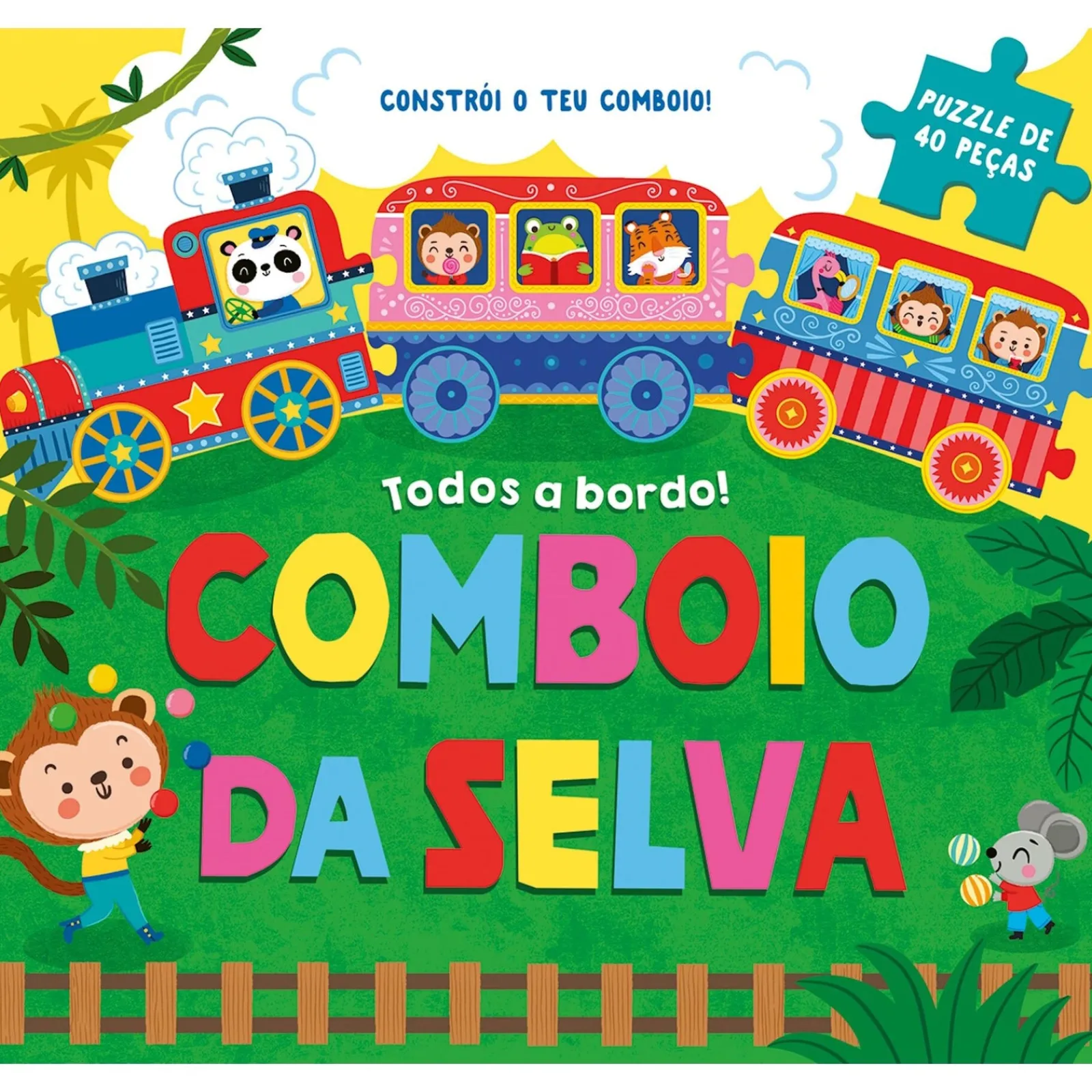 Porto Editora Todos a Bordo! Comboio da Selva