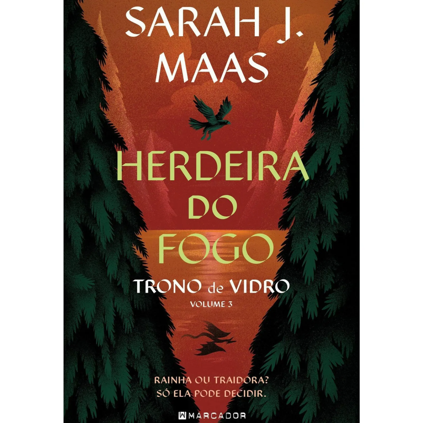 Marcador Trono de Vidro - Volume 3: Herdeira do Fogo de Sarah J. Maas