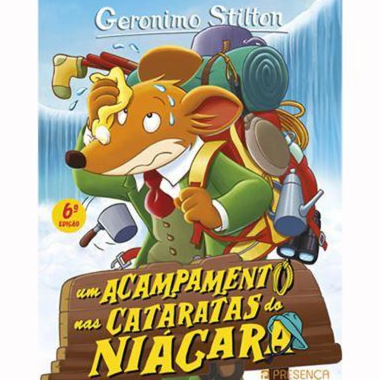 Presença Um Acampamento nas Cataratas do Niagara de Geronimo Stilton