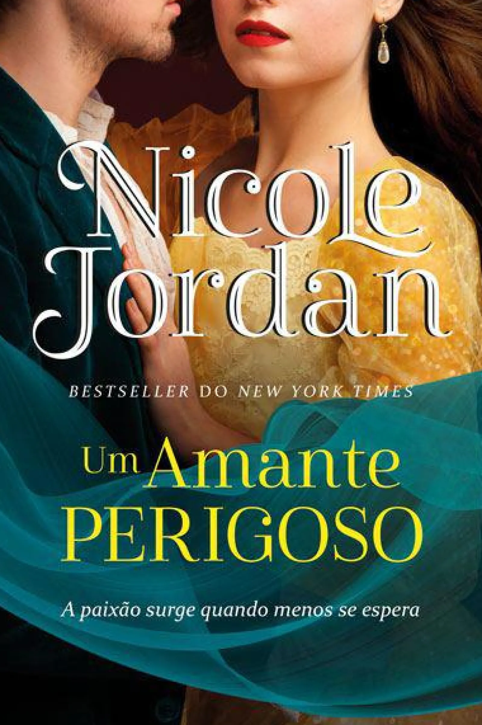 Marcador Um Amante Perigoso de Nicole Jordan