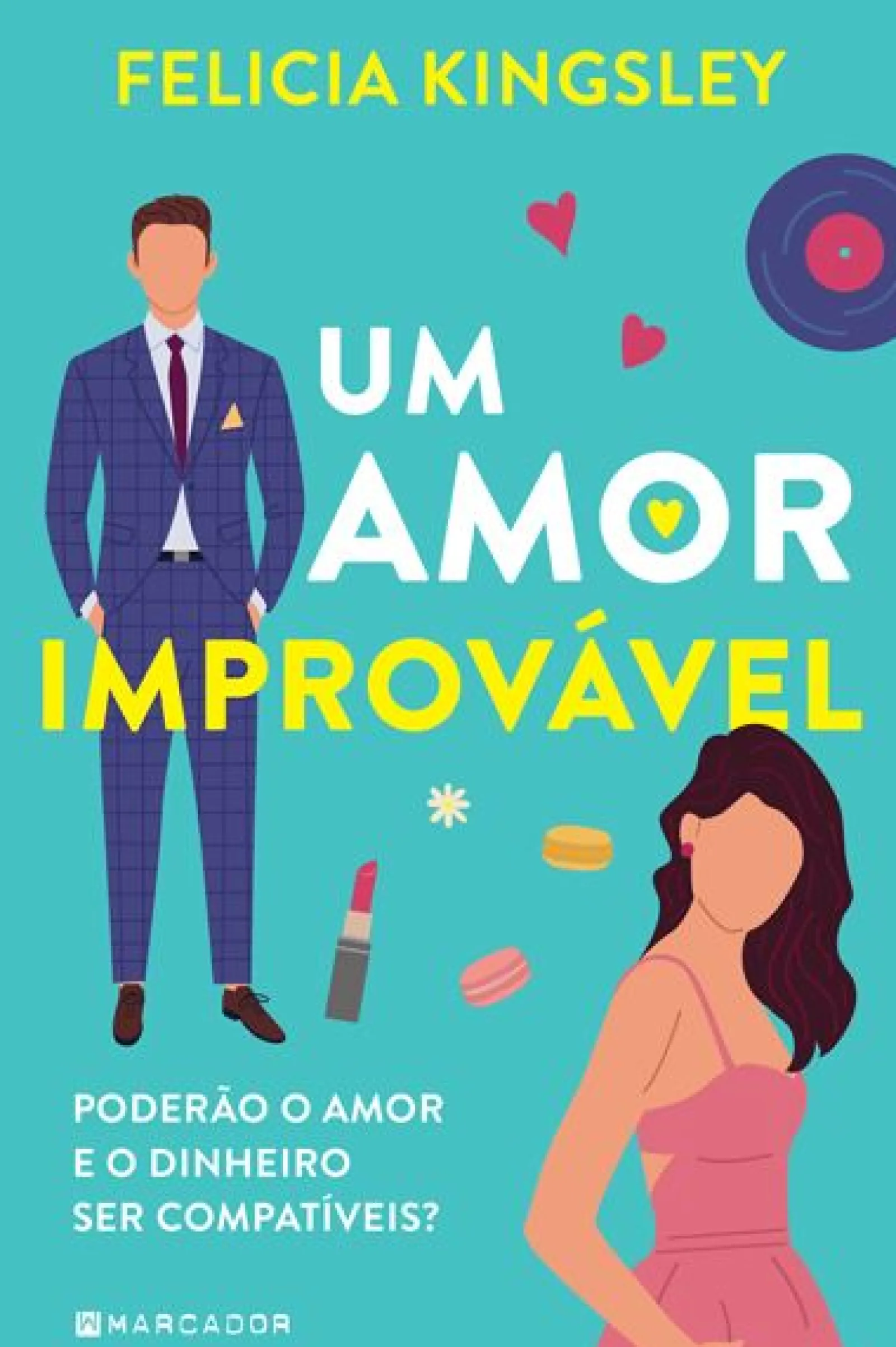 Best Marcador Um Amor Improvável de Felicia Kingsley