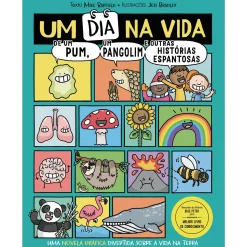 Booksmile Um Dia na Vida de um Pum, um Pangolim e Outras Histórias Espantosas de Mike Barfield