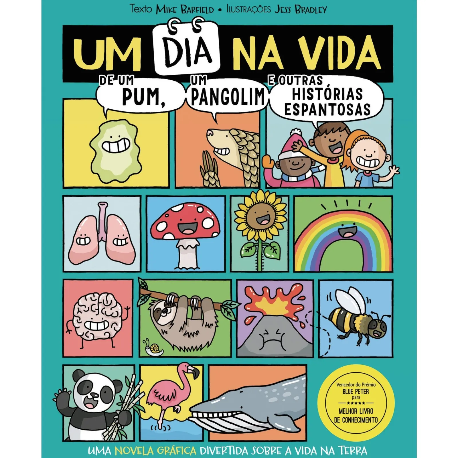 Booksmile Um Dia na Vida de um Pum, um Pangolim e Outras Histórias Espantosas de Mike Barfield