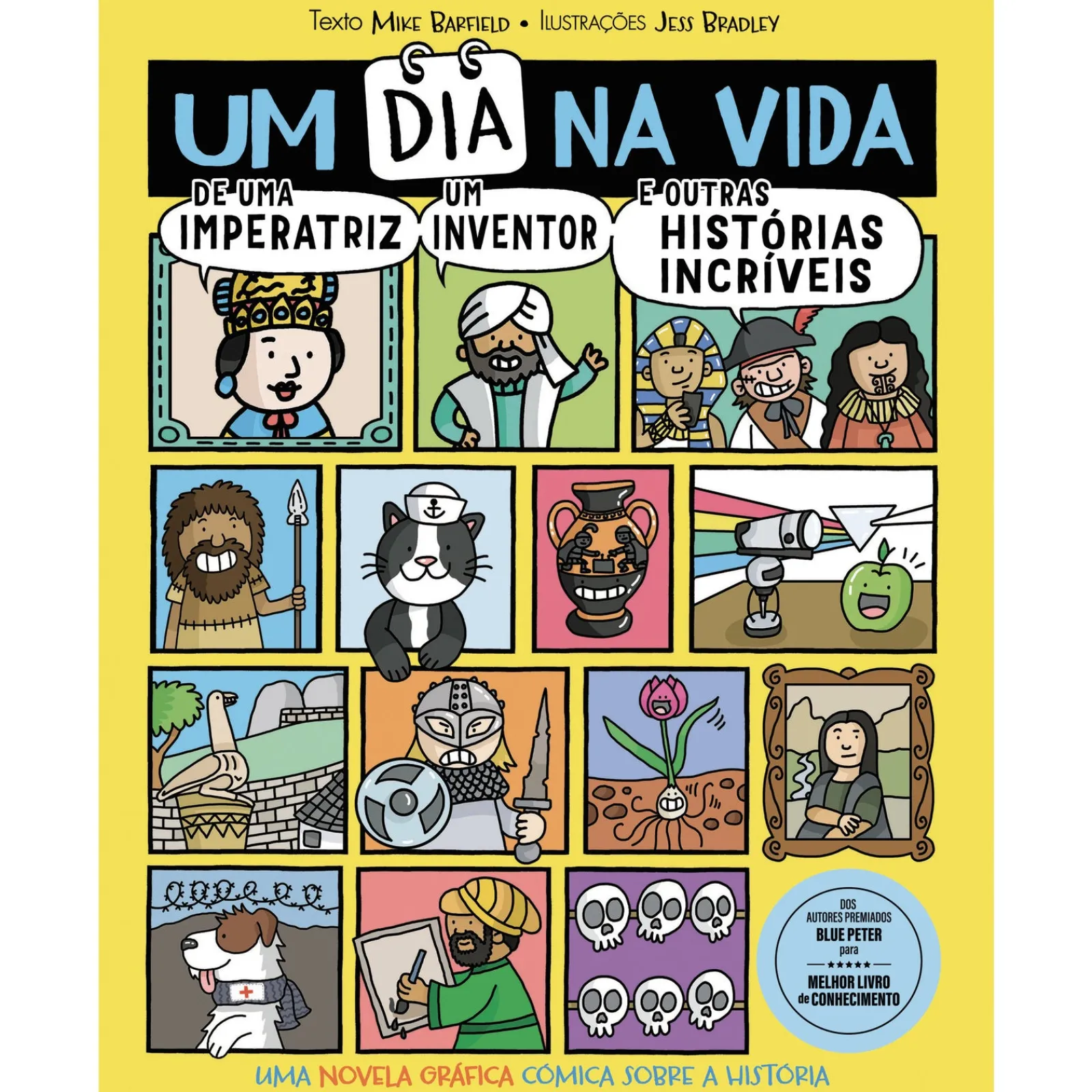 Booksmile Um Dia na Vida de uma Imperatriz, um Inventor e Outras Histórias Incríveis de Mike Barfield
