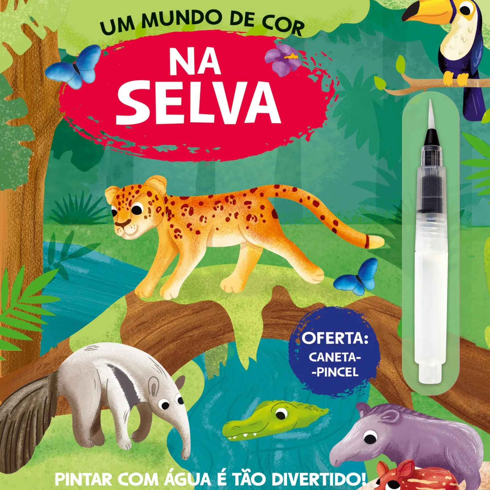 Joybooks Um Mundo de Cor - na Selva
