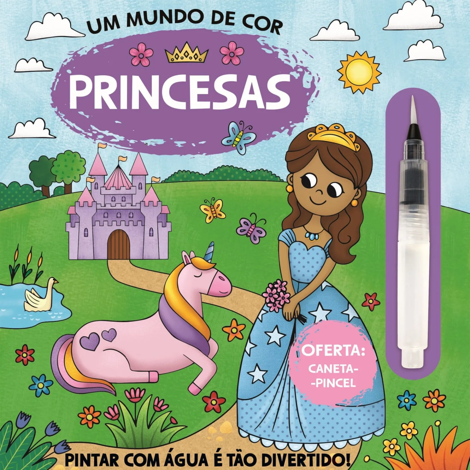 Booksmile Um Mundo de Cor - Princesas