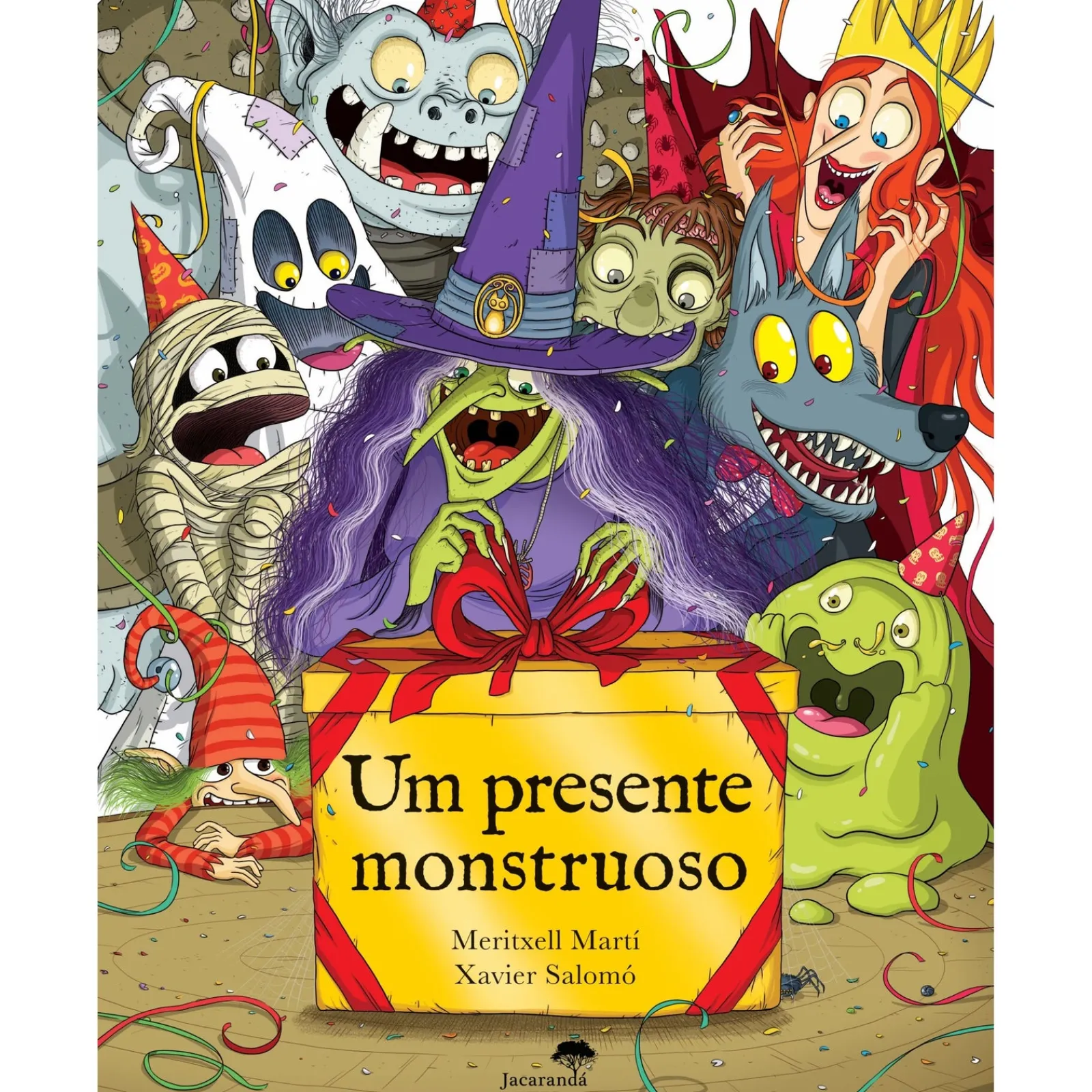 Marcador Um Presente Monstruoso de Meritxell Marti e Xavier Salomo