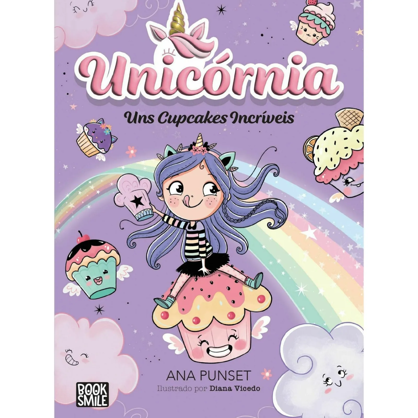 Booksmile Uns Cupcakes Incríveis de Ana Punset