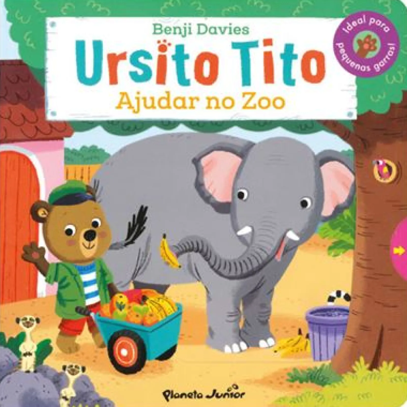 New Planeta Ursito Tito - Ajudar no Zoo de Benji Davies