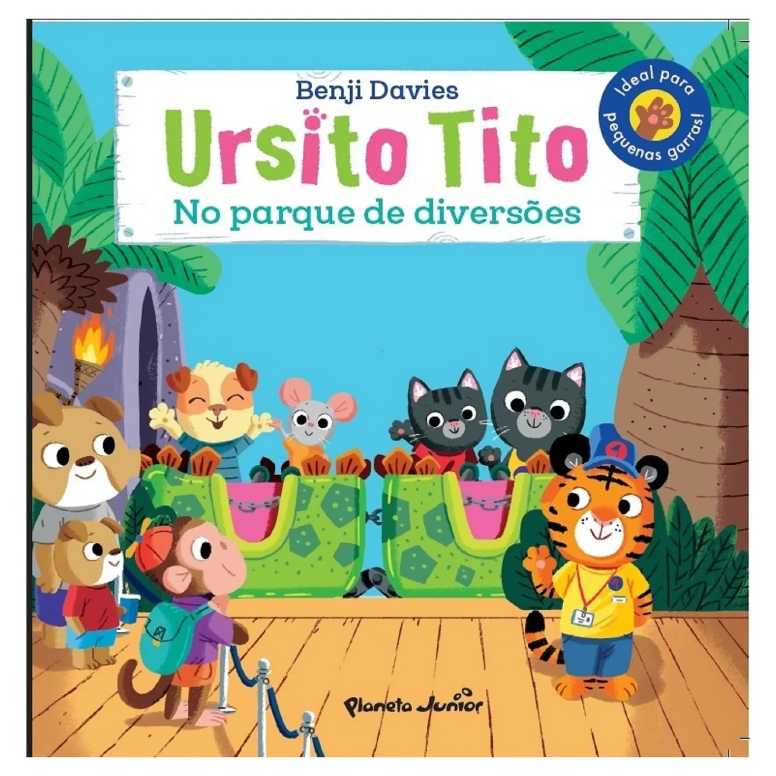 Planeta Ursito Tito - no Parque de Diversões de Benji Davies