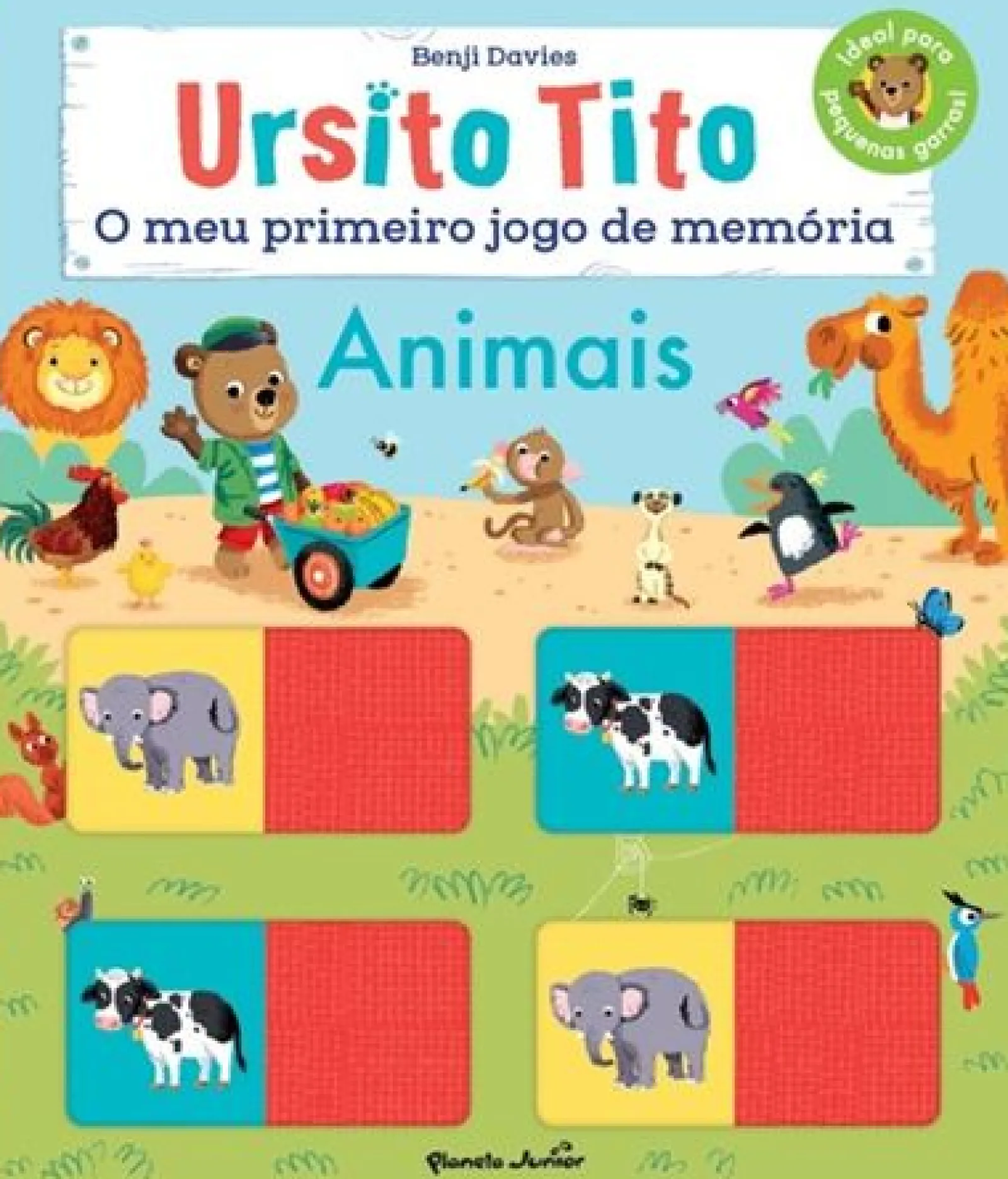 Planeta Ursito Tito - o Meu Primeiro Jogo de Memória - Animais de Benji Davies