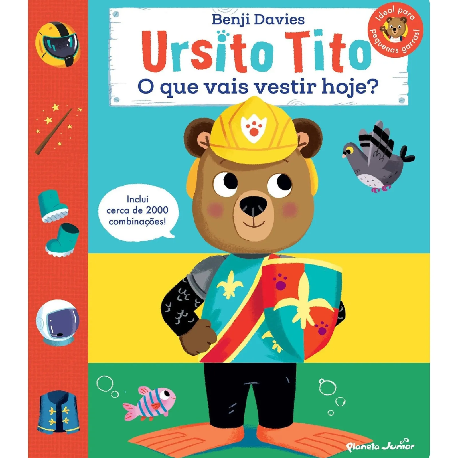 Planeta Ursito Tito - o que Vais Vestir Hoje? de Benji Davies
