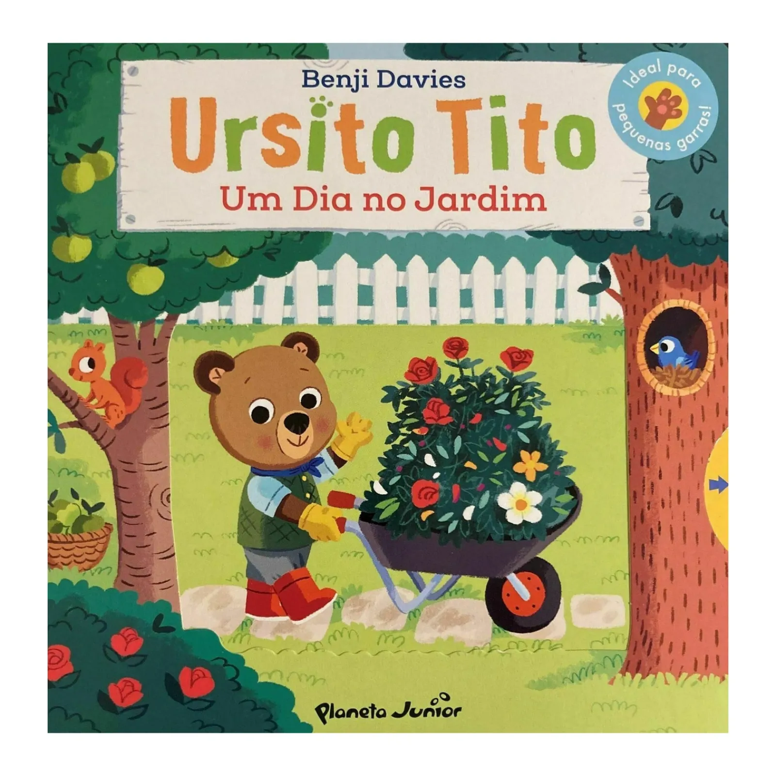Planeta Ursito Tito - um Dia no Jardim de Benji Davies