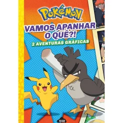 Nuvem De Letras Vamos Apanhar o Quê?!: Novela Gráfica de The Pokémon Company