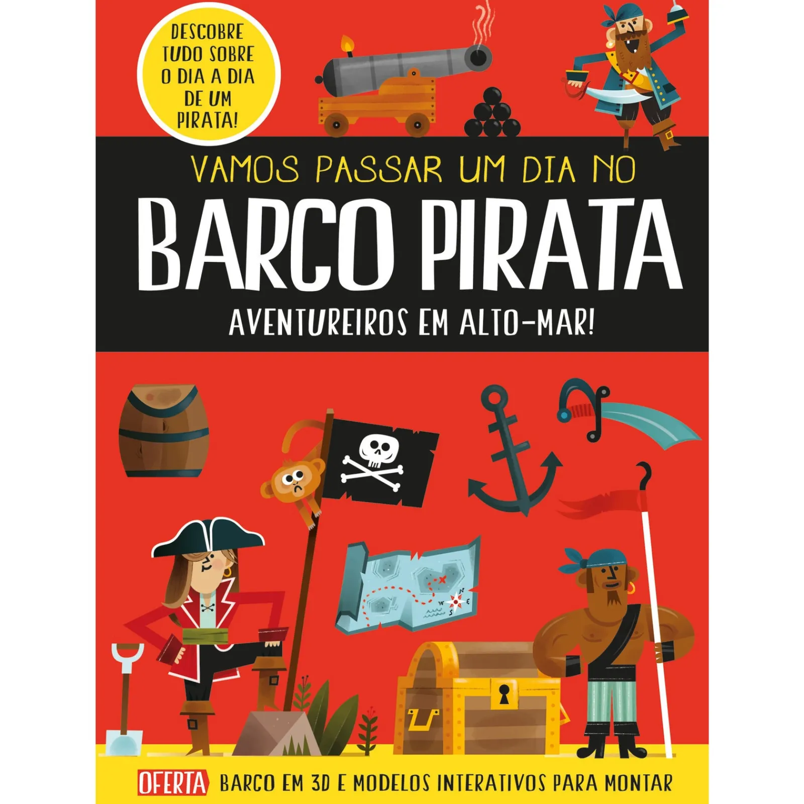 New Booksmile Vamos Passar um Dia no Barco Pirata de Catherine Veitch - Aventureiros em Alto-mar!
