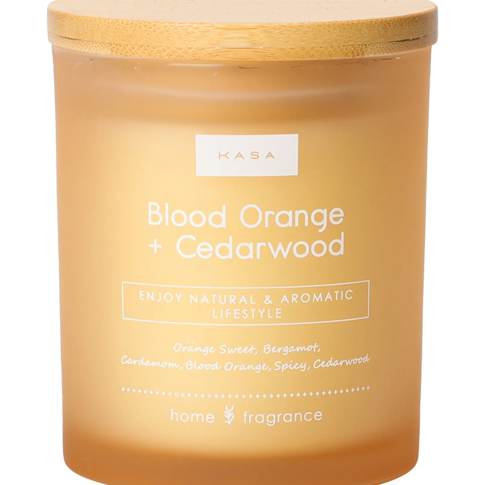 Kasa Vela Copo Laranja Tampa Madeira